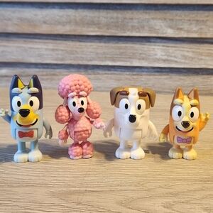 Bluey Figurines Set Of 4